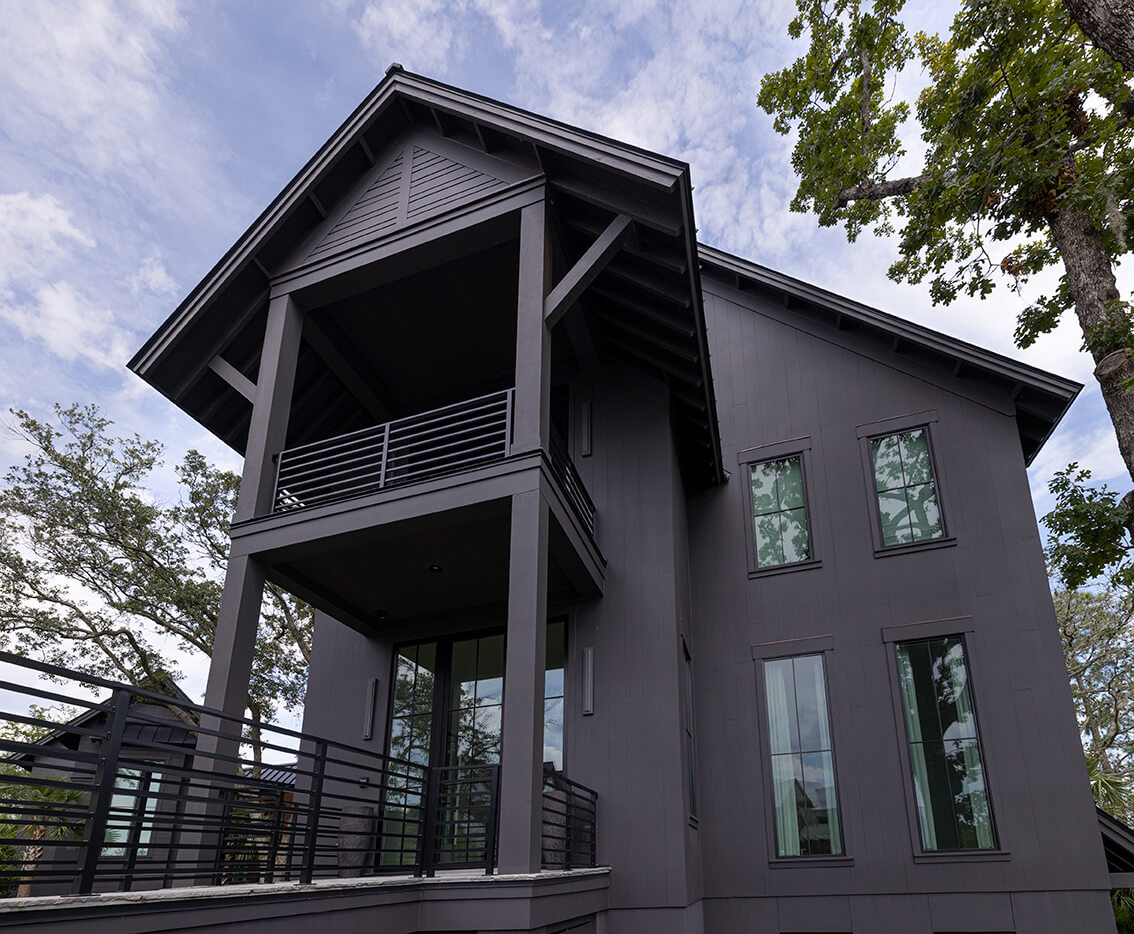 TruExterior custom colored poly-ash siding